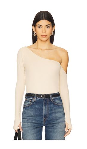 Magdaleno Long Sleeve Asymmetrical Fitted Cold Shoulder Top in ,. Size M, S, XL, XS - Michael Lauren - Modalova