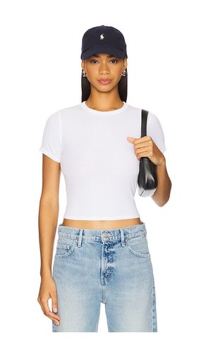 Rhea Short Sleeve Fitted Top in . Size M, S, XL, XS - Michael Lauren - Modalova