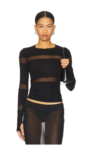 Vex Long Sleeve Fitted Top en . Taille L. Also en M, S, XS - Michael Lauren - Modalova