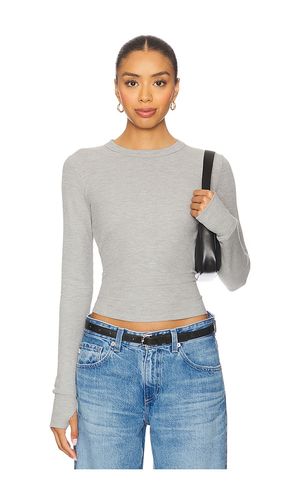 Axl Long Sleeve Crop Fitted Top en . Taille S. Also en XS - Michael Lauren - Modalova