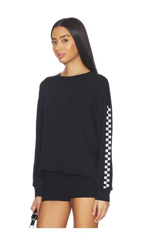 Keegan Longsleeve Drop Shoulder Crop Tee en . Taille XS. Also en S - Michael Lauren - Modalova