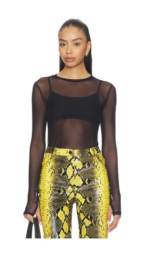TOP AJUSTÉ EN MESH À MANCHES LONGUES VERO en . Taille S. Also en XS, M, L - Michael Lauren - Modalova
