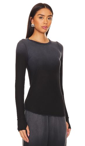 Alick Rib Ombre Long Sleeve en . Taille L. Also en M, S, XS - Michael Lauren - Modalova