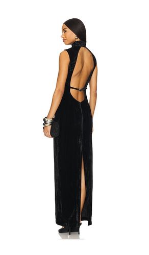 ROBE CRINKLED VELVET BACKLESS in . Size M, XL, XS, XXS - NBD - Modalova