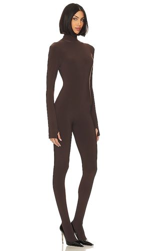 Slim Fit Turtle Catsuit With Footsie en . Taille S. Also en M - Norma Kamali - Modalova