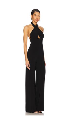 Halter Straight Leg Jumpsuit en . Taille S. Also en L - Norma Kamali - Modalova