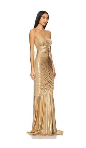 Strapless Shirred Front Fishtail Gown en . Taille L. Also en M, S, XL, XS, XXS - Norma Kamali - Modalova