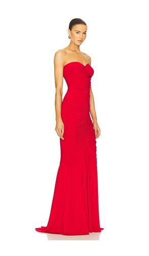 X REVOLVE Strapless Shirred Front Fishtail Gown en . Taille XS. Also en S, M, L, XL - Norma Kamali - Modalova