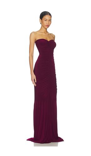 X REVOLVE Strapless Shirred Front Fishtail Gown en . Taille XS. Also en S, M, L, XL - Norma Kamali - Modalova