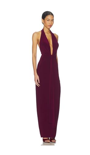 X REVOLVE Tie Front Halter Gown en . Taille L. Also en M, XL, XXS - Norma Kamali - Modalova