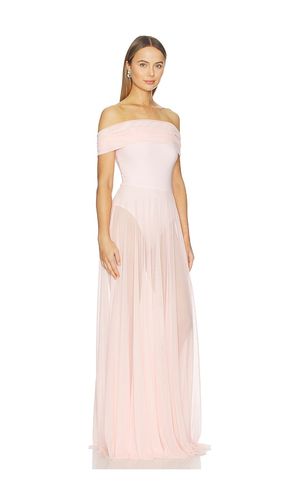 ROBE DE SOIRÉE SLEEVELESS COWL NECK COMBO FLARED en . Taille M. Also en S, XS - Norma Kamali - Modalova