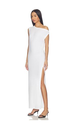 ROBE DROP SHOULDER LONG WITH SIDE SLIT en . Taille L. Also en M, S, XS, XXS - Norma Kamali - Modalova