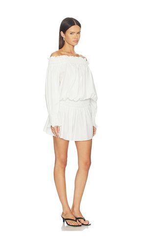 Long Sleeve Peasant Mini Dress en . Taille L. Also en M, S, XS, XXS - Norma Kamali - Modalova