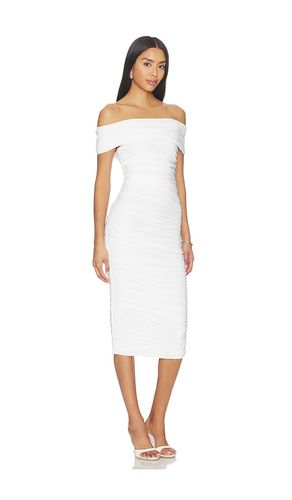 ROBE SANS MANCHES À ENCOLURE BÉNITIER ET FRONCES CÔTÉS en . Taille L. Also en M, S, XS - Norma Kamali - Modalova