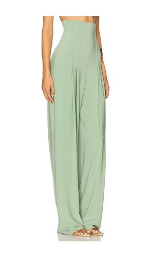 High Waist Tailored Pleat Pant en . Taille S. Also en - Norma Kamali - Modalova