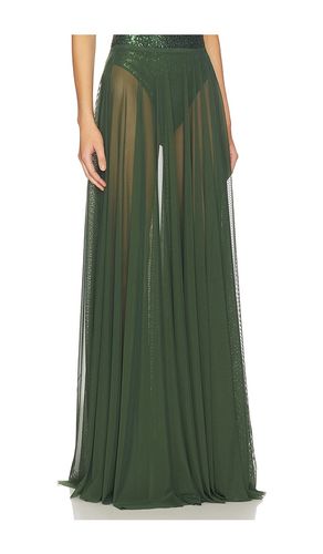 JUPE MAXI ÉVASÉE FLARED MAXI SKIRT en . Taille S. Also en L - Norma Kamali - Modalova