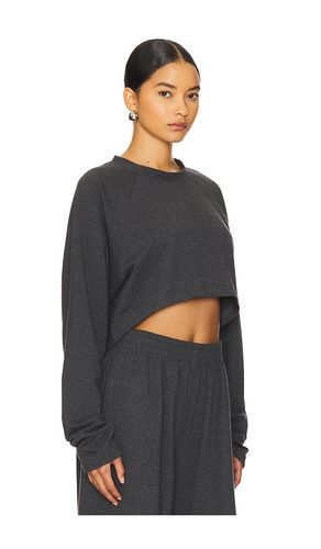 Oversized Raglan Sleeve Cropped Top en . Taille S. Also en M, L, XL - Norma Kamali - Modalova