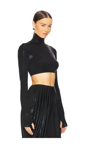 Cropped Slim Fit Long Sleeve Turtleneck Top en . Taille L. Also en XL - Norma Kamali - Modalova