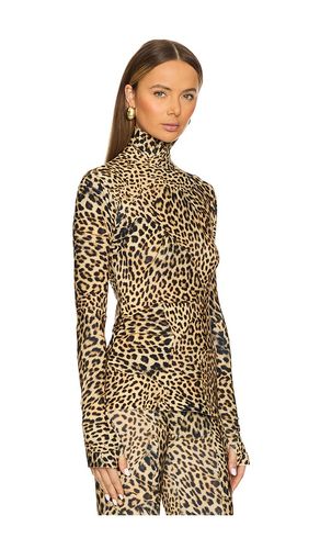 Slim Fit Long Sleeve Turtleneck Top en . Taille S. Also en XS, M - Norma Kamali - Modalova