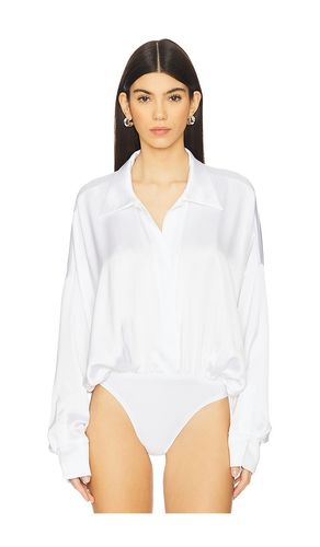 Super Oversized Boyfriend NK Shirt Bodysuit en . Taille XXS. Also en XS, S, M, L - Norma Kamali - Modalova
