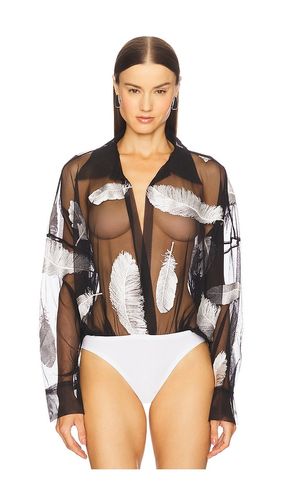 BODY ENCOLURE CHEMISE BOYFRIEND en . Taille S. Also en M - Norma Kamali - Modalova