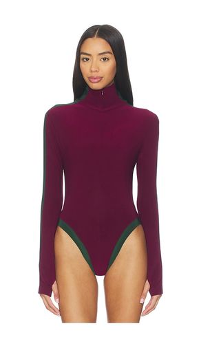 Side Stripe Turtleneck Bodysuit en ,. Taille S. Also en - Norma Kamali - Modalova