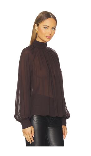 Solene Long Sleeve Mock Neck Blouse en . Taille 0. Also en 2, 4, 6, 8 - NICHOLAS - Modalova