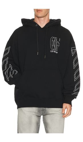 SWEAT À CAPUCHE DOUBLE ARROW en . Taille S. Also en M, L, XL/1X - OFF-WHITE - Modalova