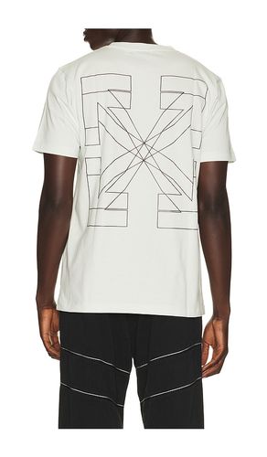 OFF- T-SHIRT SLIM DOUBLE ARROW en . Taille S. Also en M, L, XL/1X - OFF-WHITE - Modalova