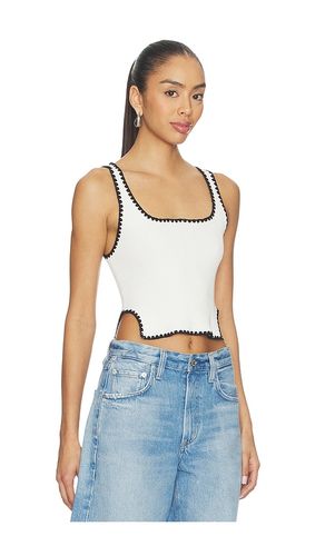 Knitted Scallop Tank Top en . Taille M. Also en L - One Teaspoon - Modalova