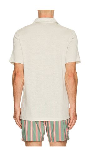 Shaun Stretch Linen Polo en . Taille S. Also en M, L, XL/1X - onia - Modalova
