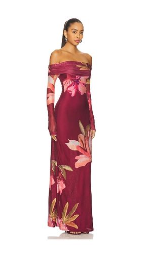ROBE MAXI EN TULLE DELICATA en . Taille 0. Also en 2, 6 - PatBO - Modalova