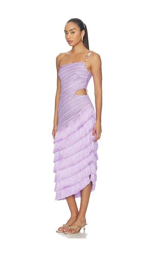 ROBE MI-LONGUE LILA en . Taille 0. Also en 2, 4, 12 - PatBO - Modalova