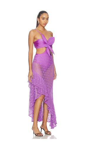 ROBE MAXI SIRENA MESH FLOWER en . Taille L. Also en - PatBO - Modalova
