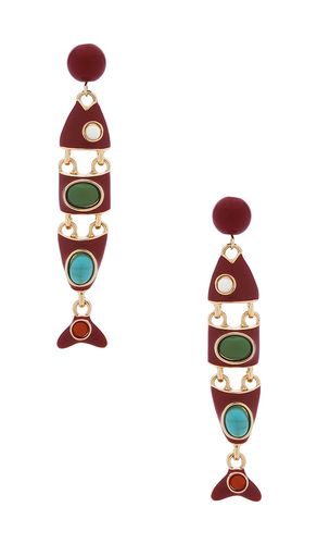 BOUCLES D'OREILLES PENDANTES GWENNA en - petit moments - Modalova