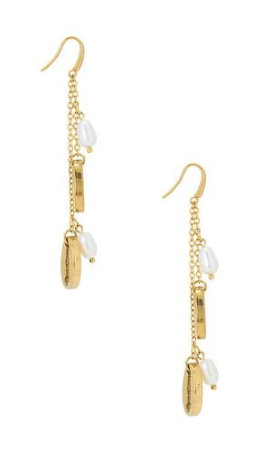 BOUCLES D'OREILLES PENDANTES PUKA en - petit moments - Modalova