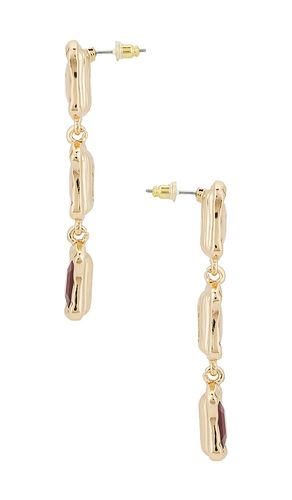 BOUCLES D'OREILLES PENDANTES GLOW en - petit moments - Modalova