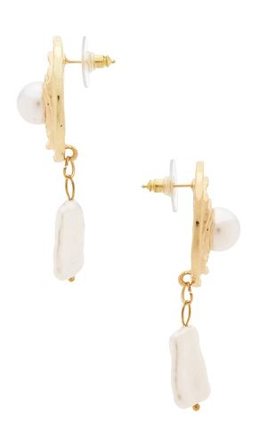 BOUCLES D'OREILLES PENDANTES LYNN en - petit moments - Modalova