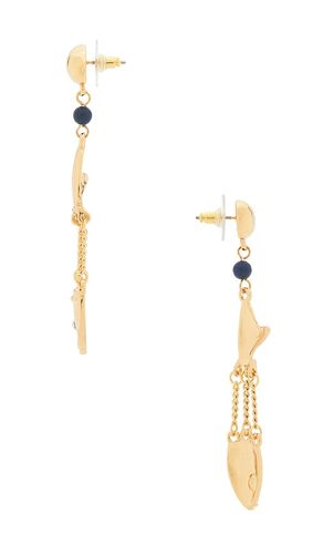 BOUCLES D'OREILLES PENDANTES FISH en - petit moments - Modalova