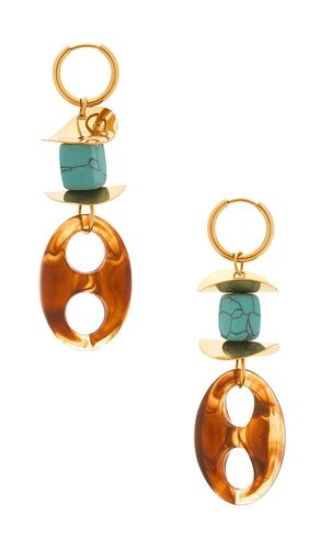 BOUCLES D'OREILLES PENDANTES LINK en - petit moments - Modalova