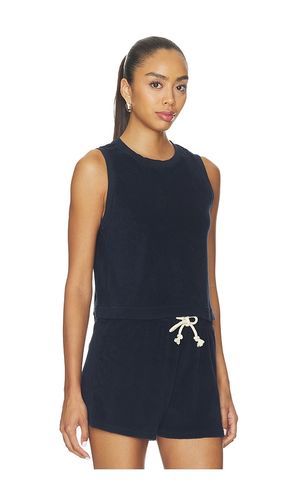 DÉBARDEUR CROPPED À COL MONTANT MOLLETON BOUCLETTE ESTHER en . Taille S. Also en XL - perfectwhitetee - Modalova