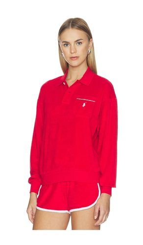 POLO À MANCHES LONGUES EN MOLLETON DE COTON en . Taille XS. Also en S, M, L, XL - Polo Ralph Lauren - Modalova