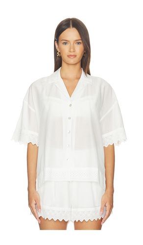 Maliah Silk Blend Camp Shirt en . Taille XS. Also en S, M, L, XL - PISTOLA - Modalova