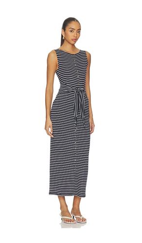 ROBE RAYÉE EN MAILLE AVEC BOUTONS ET LIEN À NOUER en . Taille L. Also en M, S, XS - Rag & Bone - Modalova