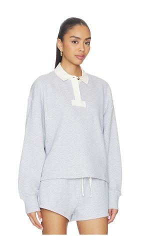 SWEAT POLO OVERSIZED VINTAGE EN ÉPONGE en . Taille S. Also en XS - Rag & Bone - Modalova