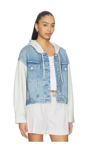 Rb Miramar Terry Combo Hooded Trucker en , . Taille S. Also en M, L - Rag & Bone - Modalova