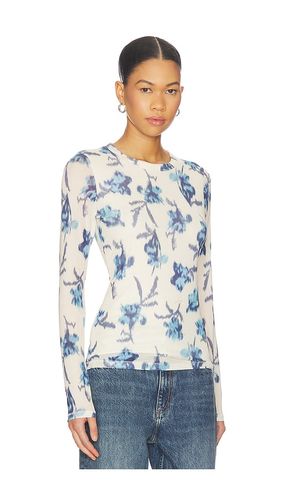 Yana Printed Mesh Long Sleeve Tee en ,. Taille S. Also en XS, M - Rag & Bone - Modalova