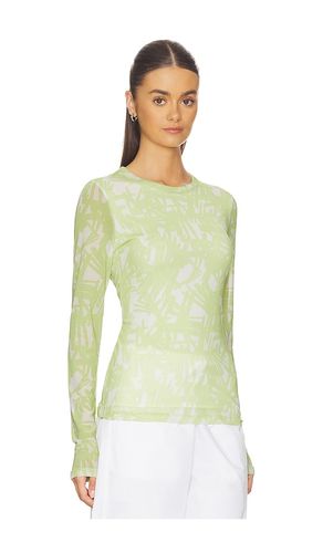 Yana Printed Mesh Long Sleeve Tee en en . Taille XXS. Also en XS, S, M, L - Rag & Bone - Modalova