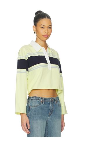 Cut Off Rugby Polo Top en . Taille M. Also en - RE/DONE - Modalova
