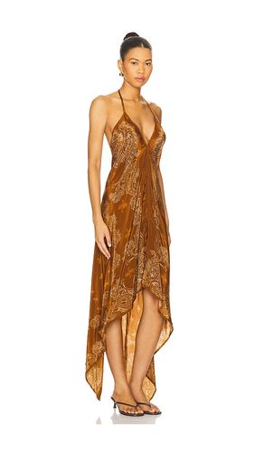 ROBE ASYMÉTRIQUE BASE FOULARD en . Taille M. Also en L, XL - ROCOCO SAND - Modalova